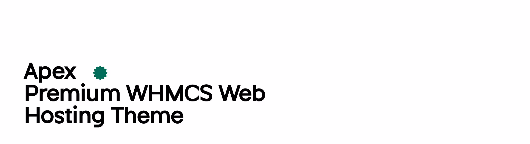 Apex - Premium WHMCS Web Hosting Theme with Advanced Features